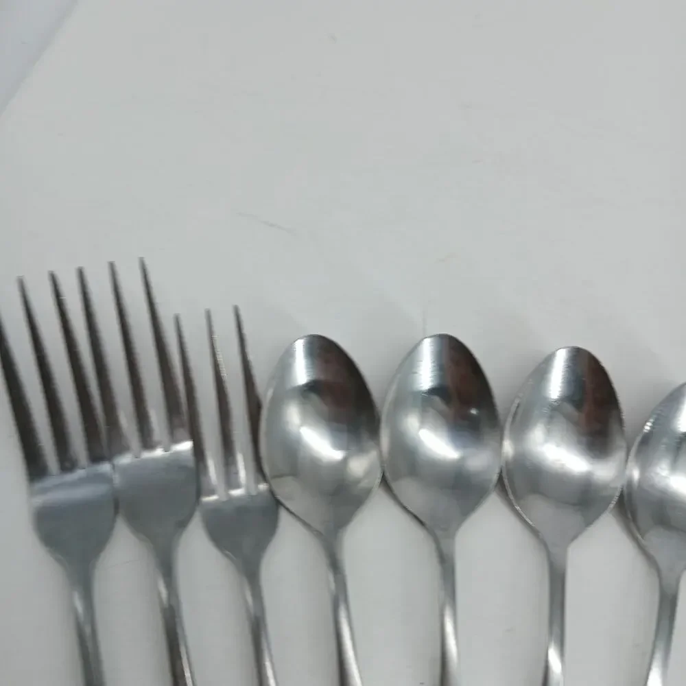 15X Tsp Fks Rogers Korea Wellesley Stainless Flatware Forks Teaspoons